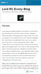 Mobile Screenshot of lordrc.wordpress.com