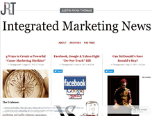 Tablet Screenshot of mktgnews.wordpress.com