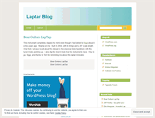 Tablet Screenshot of laptar.wordpress.com