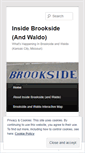 Mobile Screenshot of insidebrookside.wordpress.com