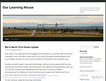 Tablet Screenshot of ourlearninghouse.wordpress.com