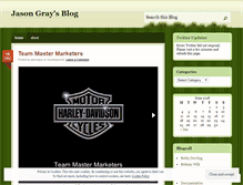 Tablet Screenshot of jasonrgray.wordpress.com