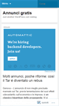Mobile Screenshot of annuncigratis.wordpress.com