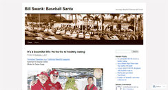 Desktop Screenshot of baseballsantaswank.wordpress.com