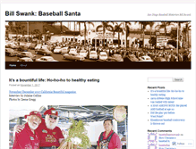 Tablet Screenshot of baseballsantaswank.wordpress.com