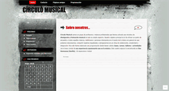 Desktop Screenshot of circulomusical.wordpress.com