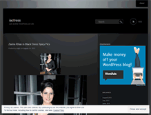 Tablet Screenshot of iactress.wordpress.com