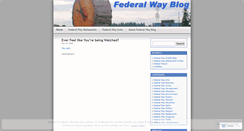 Desktop Screenshot of federalwayblog.wordpress.com