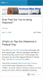 Mobile Screenshot of federalwayblog.wordpress.com