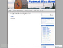 Tablet Screenshot of federalwayblog.wordpress.com