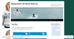 Desktop Screenshot of kloppenmum.wordpress.com