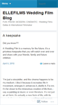 Mobile Screenshot of ellefilms.wordpress.com
