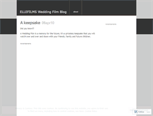 Tablet Screenshot of ellefilms.wordpress.com