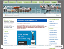 Tablet Screenshot of mitablada.wordpress.com