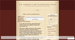 Desktop Screenshot of omrobertscamp.wordpress.com