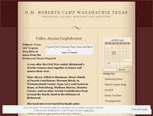Tablet Screenshot of omrobertscamp.wordpress.com