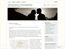 Tablet Screenshot of jayandamber.wordpress.com