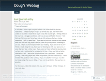 Tablet Screenshot of dougsrun.wordpress.com