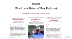 Desktop Screenshot of bluehawkgolf.wordpress.com