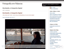 Tablet Screenshot of fotografiaempalavras.wordpress.com