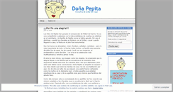 Desktop Screenshot of doapepita.wordpress.com