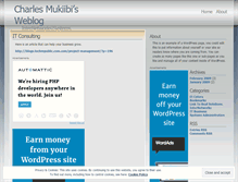 Tablet Screenshot of mukiibi.wordpress.com