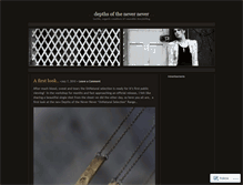 Tablet Screenshot of depthsofthenevernever.wordpress.com