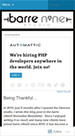 Mobile Screenshot of barren9ne.wordpress.com