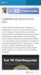 Mobile Screenshot of la12carbayona.wordpress.com