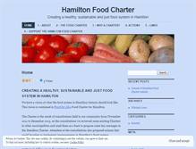 Tablet Screenshot of hamiltonfoodcharter.wordpress.com