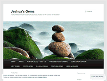 Tablet Screenshot of jeshuasgems.wordpress.com