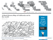 Tablet Screenshot of jakecoolidge.wordpress.com