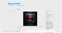 Desktop Screenshot of filmscoreflow.wordpress.com