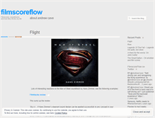 Tablet Screenshot of filmscoreflow.wordpress.com