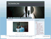 Tablet Screenshot of dreamtimeyears.wordpress.com
