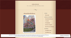 Desktop Screenshot of odango.wordpress.com