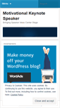 Mobile Screenshot of executivespeakers.wordpress.com