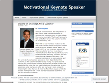 Tablet Screenshot of executivespeakers.wordpress.com