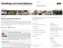 Tablet Screenshot of faroutmadman.wordpress.com