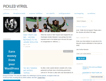 Tablet Screenshot of pickledvitriol.wordpress.com