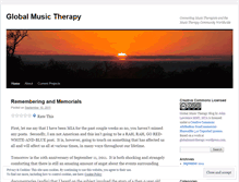 Tablet Screenshot of globalmusictherapy.wordpress.com