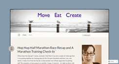 Desktop Screenshot of moveeatcreate.wordpress.com