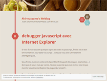 Tablet Screenshot of oussema.wordpress.com