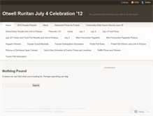 Tablet Screenshot of otwelljuly42012.wordpress.com
