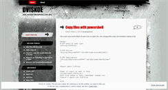 Desktop Screenshot of dviskoe.wordpress.com