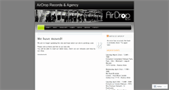 Desktop Screenshot of airdrop.wordpress.com
