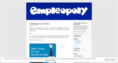 Desktop Screenshot of empleopoly.wordpress.com