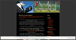 Desktop Screenshot of ouragilityjourney.wordpress.com