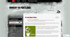 Desktop Screenshot of hungryinportland.wordpress.com