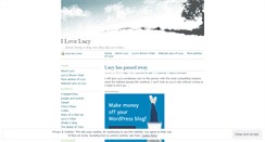 Desktop Screenshot of lucy.wordpress.com